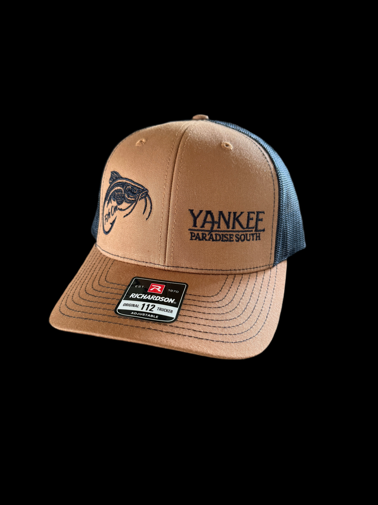 “Fish On” Brown Richardson 112 Hat