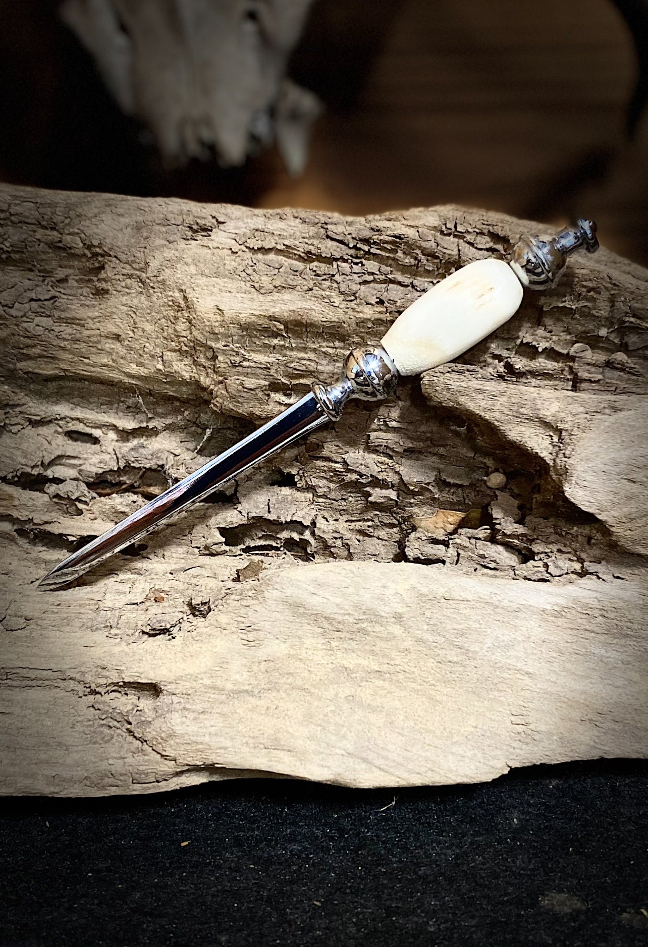 “Silverado” custom letter opener by Antler’d Designs