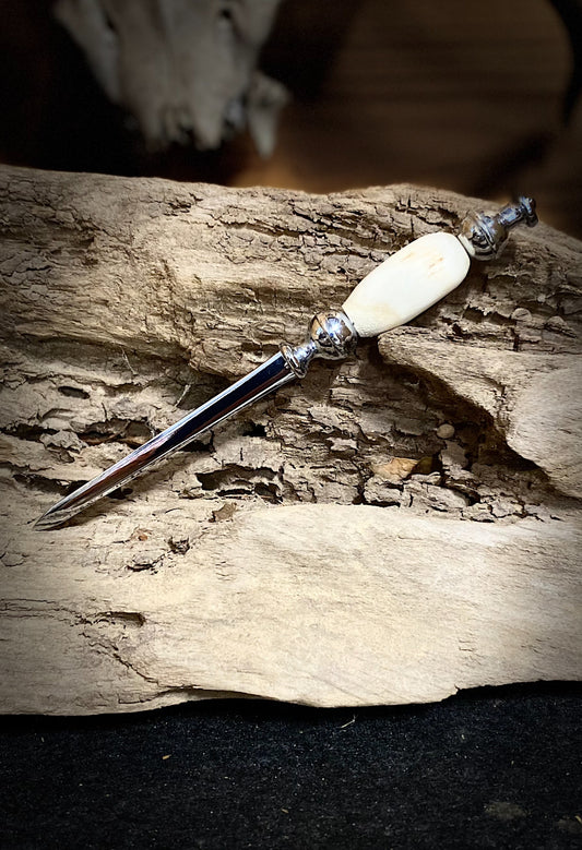 “Silverado” custom letter opener by Antlere’d Designs