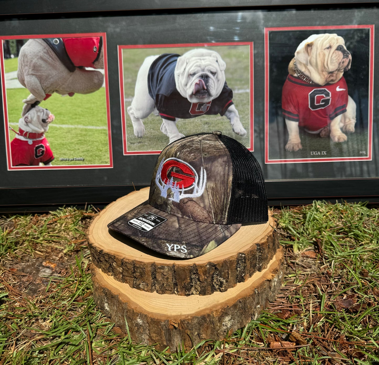 Richardson 112 UGA Logo Mossy Oak Hat