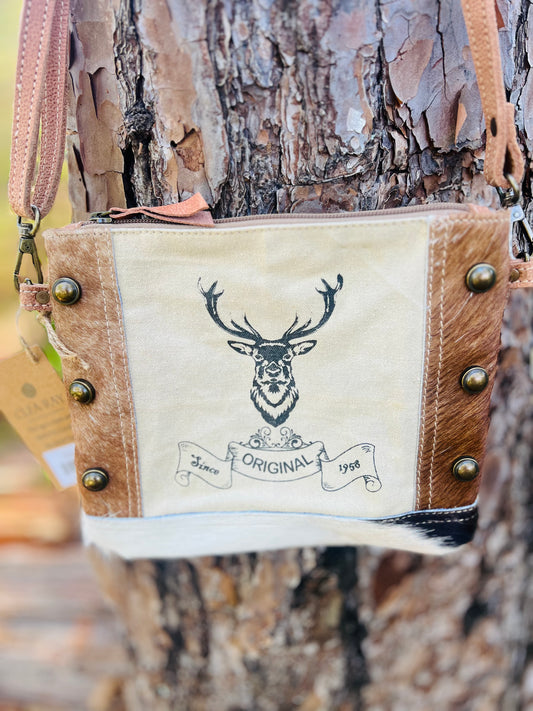Deer Cowhide Crossbody Bag Accessories