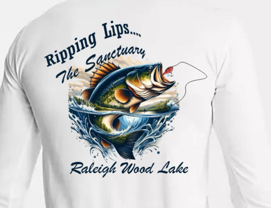 Ripping Lips Long Sleeve Dri Fit Shirt